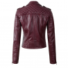 Soft leather jacket with zippersJackets