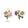 Small chrysanthemum stud earringsEarrings