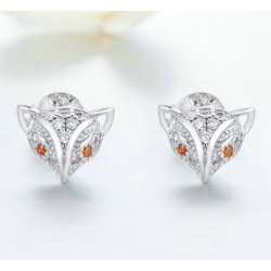 Little crystal fox stud earringsEarrings