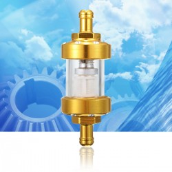 Universal 1/4'' 6mm - motorcycle glass fuel filterMotorbike parts