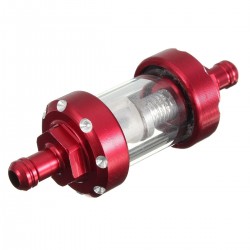 Universal 1/4'' 6mm - motorcycle glass fuel filterMotorbike parts