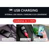 Mochila de viagem impermeável anti-roubo - 15,6" polegadas Laptop saco com carregamento USB