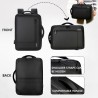 Mochila de viagem impermeável anti-roubo - 15,6" polegadas Laptop saco com carregamento USB