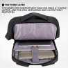 Mochila de viagem impermeável anti-roubo - 15,6" polegadas Laptop saco com carregamento USB