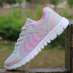 Super luz air mesh sapatos esportivos - tênis respiráveis