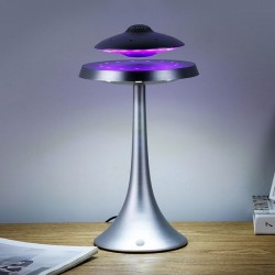 UFO - levitação magnética - alto-falante sem fio estéreo Bluetooth - lâmpada de moda