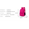 Mochila de nylon impermeável 5 pcs set