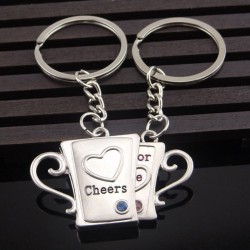 Saúde para o amor - chaveiro 2 pcs