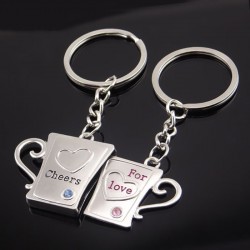 Saúde para o amor - chaveiro 2 pcs