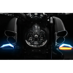 12 LED - universal caber motocicleta acender luzes de sinal para Harley Cruiser Honda Kawasaki BMW Yamaha 2 pcs