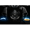 12 LED - universal caber motocicleta acender luzes de sinal para Harley Cruiser Honda Kawasaki BMW Yamaha 2 pcs