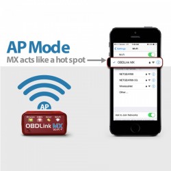 OBDLink MX Wi-Fi professional OBD2 scan tool for Windows & Android - car data diagnosticsDiagnosis
