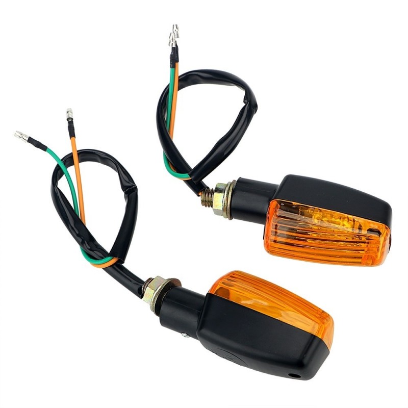 Motocicleta LED acende luzes de sinal DC 12V - indicadores 2 pcs