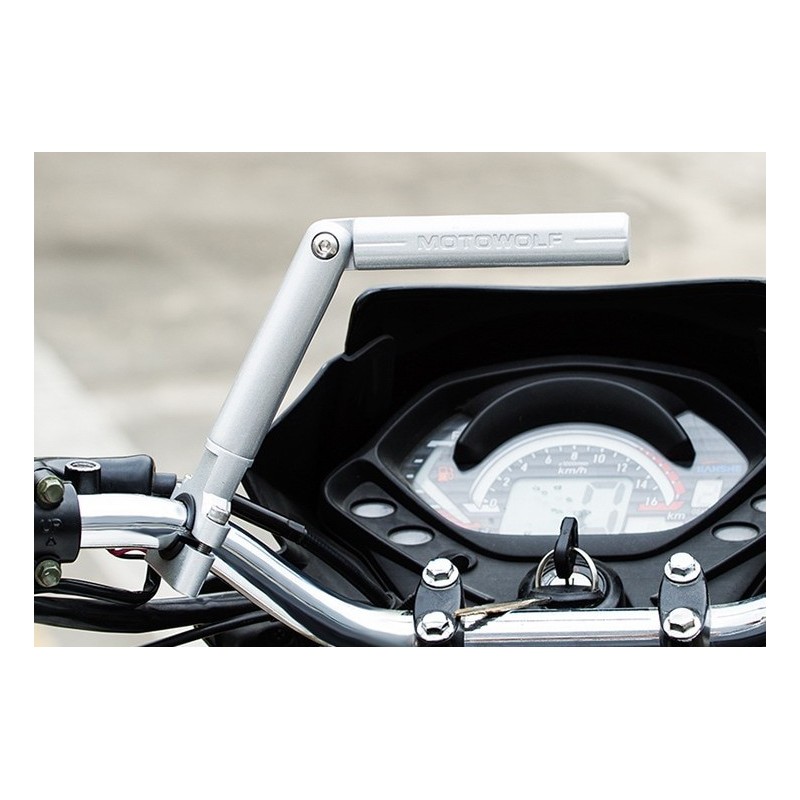 Suporte de telefone ajustável multifunções para motocicleta 22mm