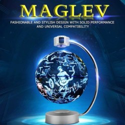 Levitação magnética - globo flutuante eletrônico com LED