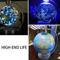 Levitação magnética - globo flutuante eletrônico com LED