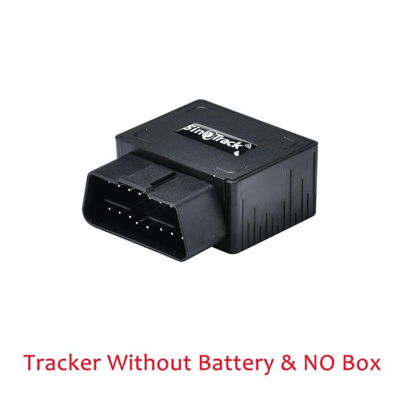 Mini plug & play Rastreador GPS OBD - dispositivo de rastreamento do veículo GSM OBDII - interface 16 PIN com software & app