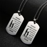 To My Son & To My Daughter - stainless steel necklaceNecklaces