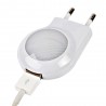 Led - luz de parede mini com carregador USB - plug UE