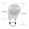 Led - luz de parede mini com carregador USB - plug UE