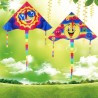 Triângulo sorrindo rosto - kite 80 cm