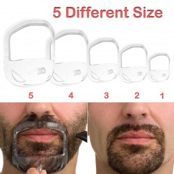Kit de preparação Beard - 5 tamanhos - conjunto com saco - 5 peças
