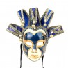Vintage Jolly Joker - máscara de cara cheia veneziano para masquerade & halloween