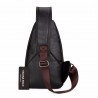 Moda saco de ombro POLO - mochila de couro