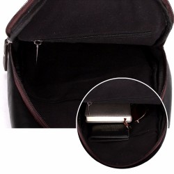 Moda saco de ombro POLO - mochila de couro