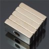 N35 forte neodímio ímã cuboide 20 * 10 * 4mm com 4mm furo 5 pcs