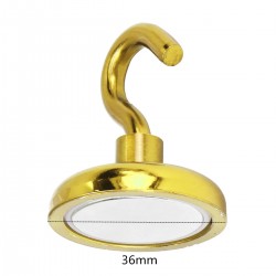 36mm 50kg gancho magnético - ímã de neodímio
