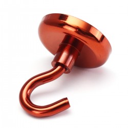 36mm 50kg magnetic hook - neodymium magnetMagnets
