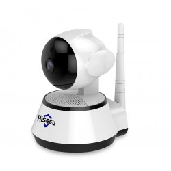 Câmera sem fio IP de segurança - WiFi inteligente com cartão SD 32GB