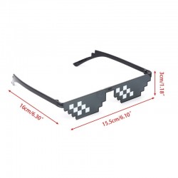 óculos de sol mosaico - unisex