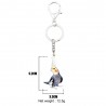 Acrylic parrot - keychainKeyrings
