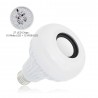 Lâmpada LED RGB inteligente com alto-falante Bluetooth sem fio - controle remoto