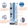 3 in 1 Molex 4pin SATA 6pin PCI express PCIE PCI-E riser cardCables