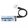 3 in 1 Molex 4pin SATA 6pin PCI express PCIE PCI-E riser cardCables