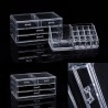 Acrylic transparent makeup organizer - storage boxMake-Up