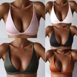 Sexy biquíni sutiã com empurrar para cima