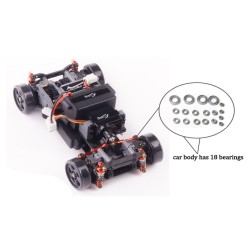 Firelap IW05 1/28 2.4G 4WD RC Car - Modelo RTR