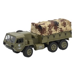 FY004A 1/16 2.4G 6WD RC car - proportional control - US army military truck with 2 batteries - RTR ModelCars