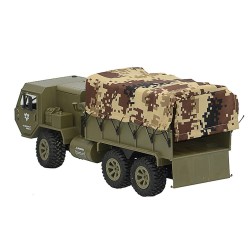 FY004A 1/16 2.4G 6WD RC car - proportional control - US army military truck with 2 batteries - RTR ModelCars