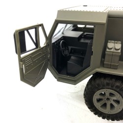FY004A 1/16 2.4G 6WD RC car - proportional control - US army military truck with 2 batteries - RTR ModelCars