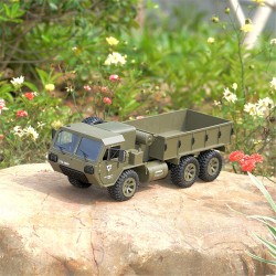 FY004A 1/16 2.4G 6WD RC car - proportional control - US army military truck with 2 batteries - RTR ModelCars