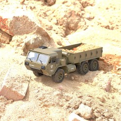 FY004A 1/16 2.4G 6WD RC car - proportional control - US army military truck with 2 batteries - RTR ModelCars