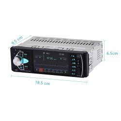 Rádio carro Bluetooth - din 1 - 4 polegadas display - MP3/MP5 - câmera traseira - direção remota