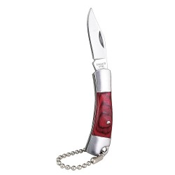 Mini faca de bolso dobrável com chaveiro