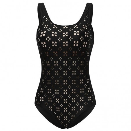 Hollow out one piece swimsuitBeachwear