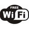 Wi-Fi gratuito - autocolante